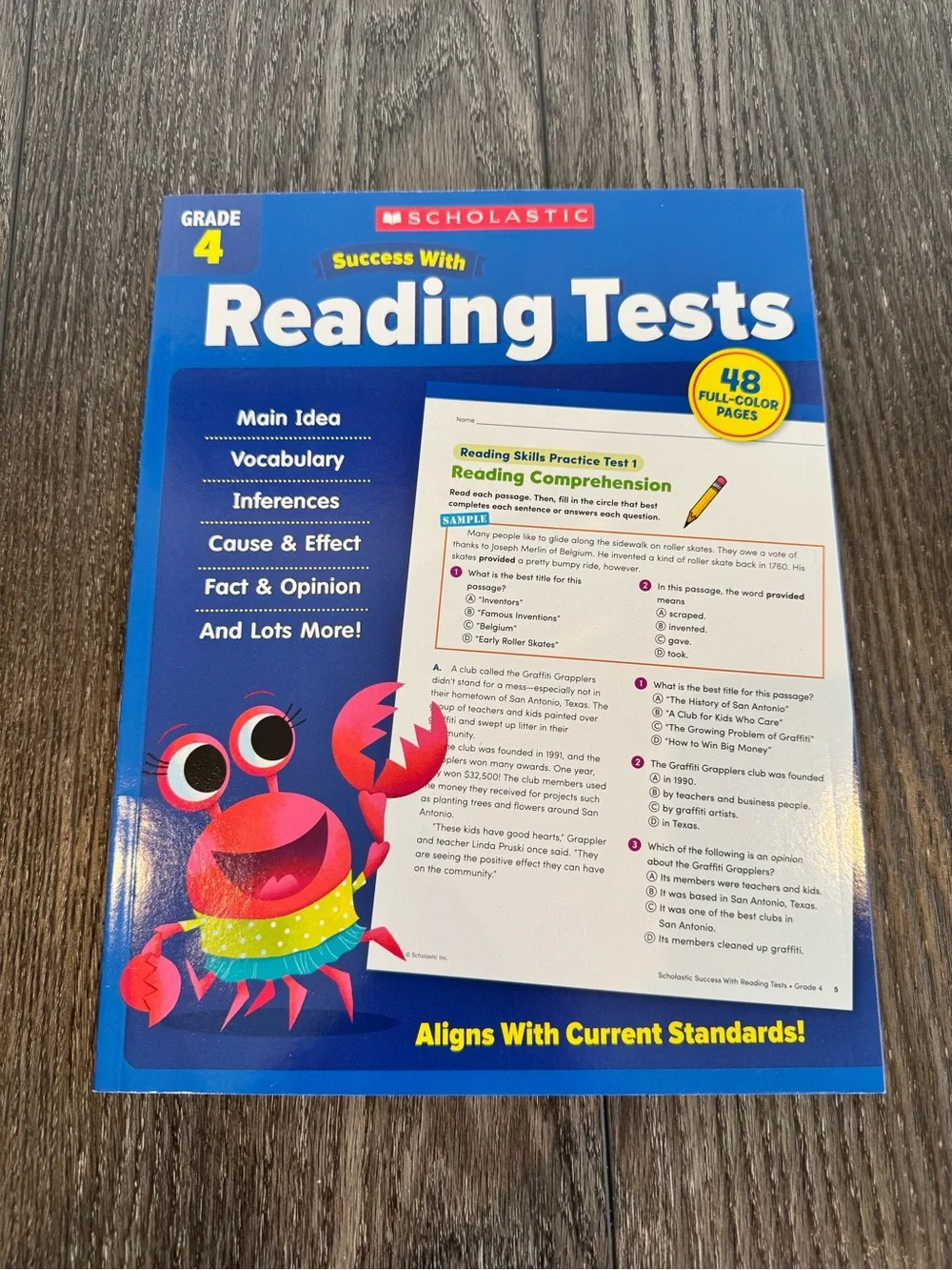 NEW Scholastic 4th Grade Reading and Writing Workbooks